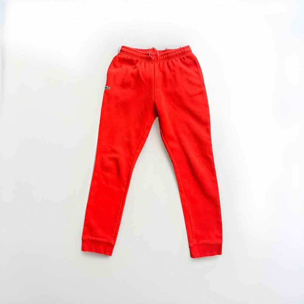 LACOSTE Kids SPORT Fleece Jogger Sweatpants Sz 14 164cm